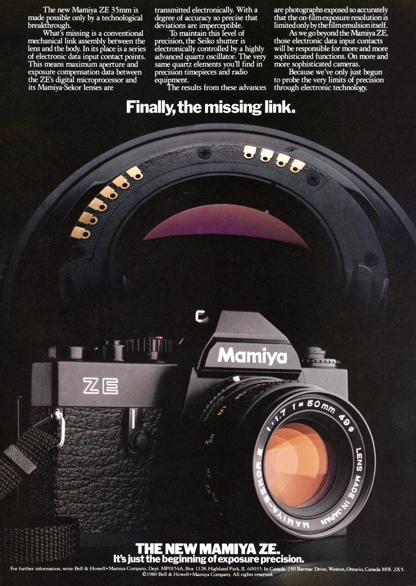 Mamiya ZE-X (1981) - mike eckman dot com