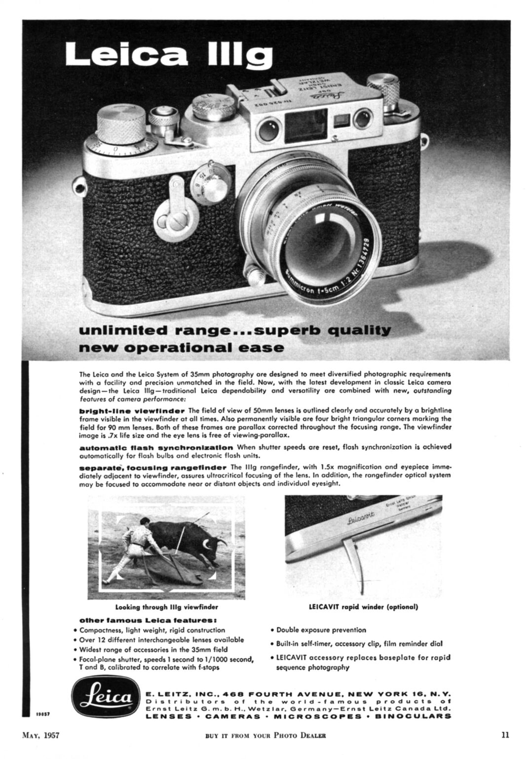 Leica IIIg (1957) - mike eckman dot com