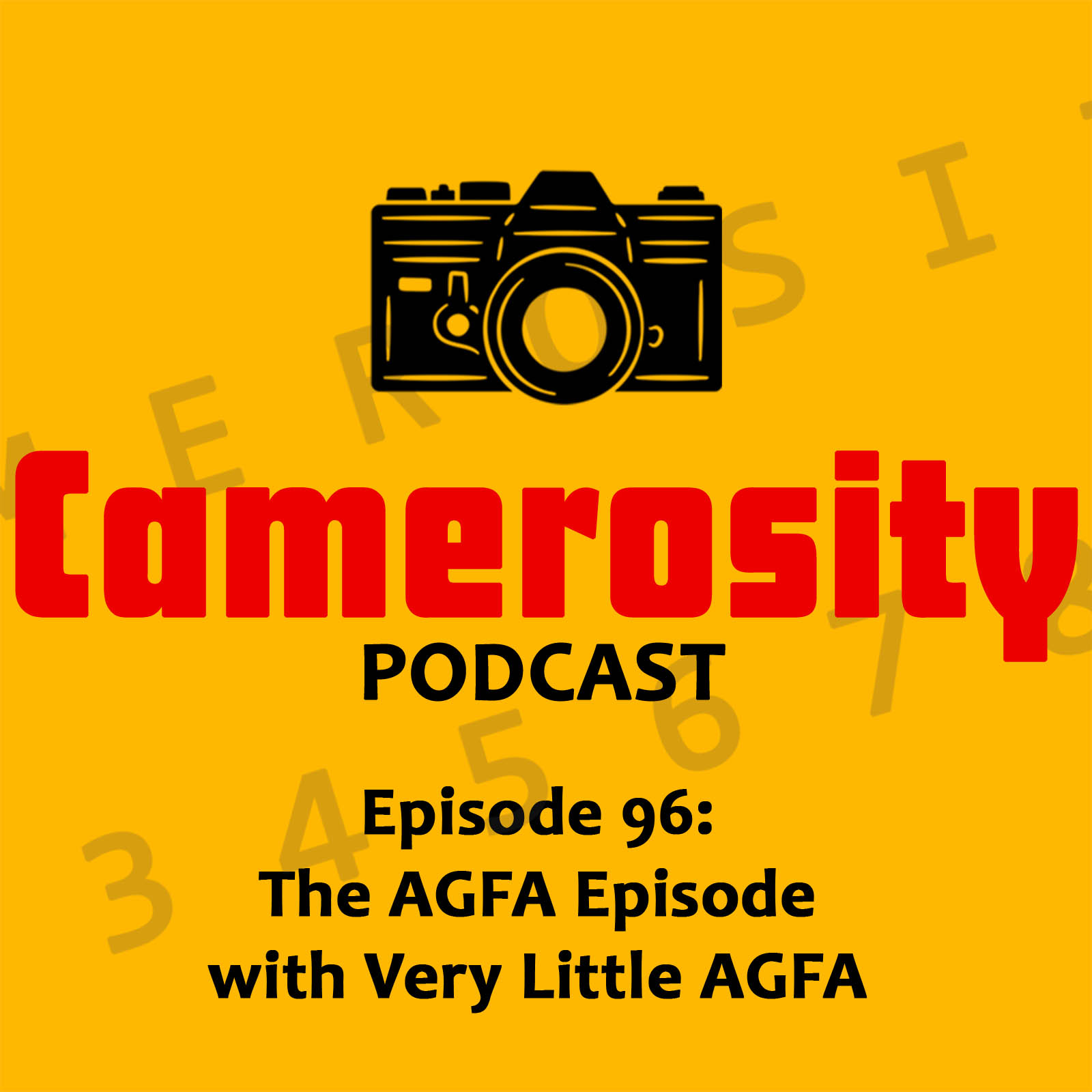 Episode 96: The AGFA Episode with Very Little AGFA